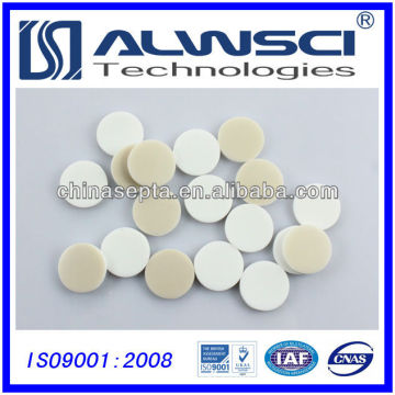 Agilent Quality20mm Beige PTFE White Silicone Septa para Crimp Headspace Vial